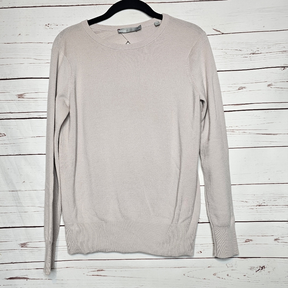 Vince Merino Wool Open Back Sweater - Picture 3 of 9